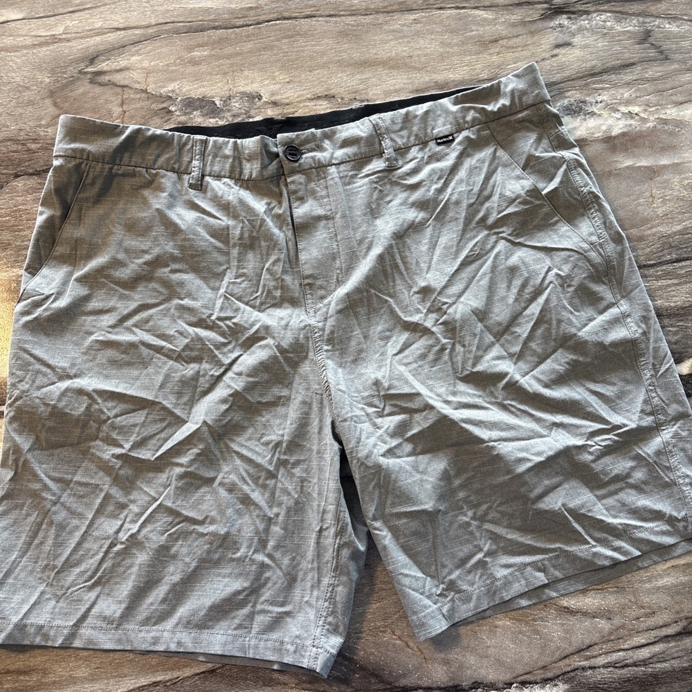 #1396 Hurley Dri Fit Men's Casual Shorts Size 35 Waist